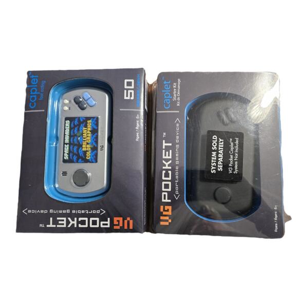 VG Pocket Color Handheld RETRO portable ARCADE +Starter Kit Read - Picture 1 of 5